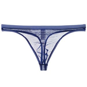 Wholesale transparent naked resale online - Underpants Junye Naked Transparent Thin Mesh Sexy Underwear Appeal Breathable Young Men s T pants