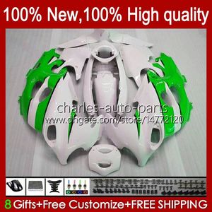 Green white Fairings For SUZUKI KATANA GSXF 600 750 CC 600CC GSXF600 GSXF-750 29No.97 GSX750F GSX600F 750CC 1998 1999 2000 2001 2002 GSXF750 GSXF-600 98 99 00 01 02 Body