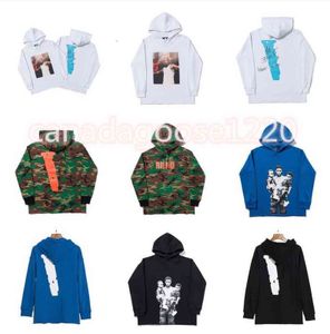 Loose Tees Mens big v Hip Hop Stylist Hoodies High Quality Long Sleeve vlones Hoodie Men Women Sweatshirts