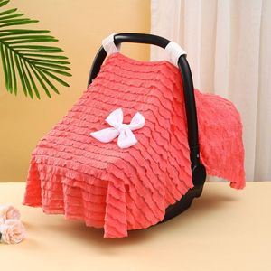 Stroller Parts & Accessories L5YF Baby Basket Cover Multi Use Maternity Breastfeeding Nursing Blanket Windproof Sunshade