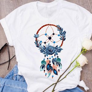 Fashion Trendy Style T-shirts Grafisk Akvarell Män och Kvinnor Toppar Kortärmad Tees Shirt Streetwear Clothing Cute