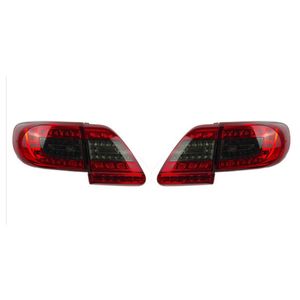 Automobile Tail Lights för Toyota Corolla 2011-2013 Taillights LED DRL Running Light Dimlampa Angel Eyes Bakre parkeringslampa