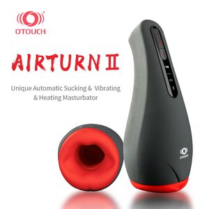 yutong OTOUCH Male Masturbator Vibrator for Men Silicone Automatic Heating Sucking Oral nature Cup Adult Intimate Toys Blowjob Machine