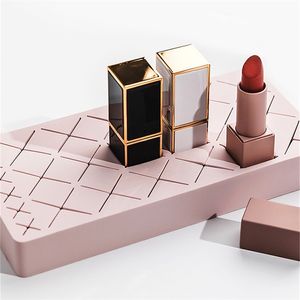 Creative Makeup Storage Box Multi-Color Lipstick Borste Cosmetic 210423