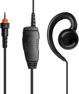 Motorola CLP1060 SL2K CLP1010 CLP1040 CLP1060 CLP1010 HKLN4487 HKLN4603 EARHOOK EARPIECE 2.5mmでマイクを備えたトランシートーキーイヤピース