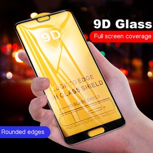 9D Full Cover Gehard Glas voor Huawei Honor Lite Screen Protectors Fit HUW Wei x x A V8 V9 Play V10
