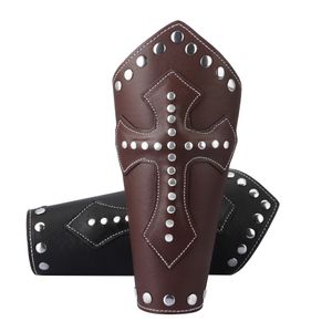 Handmade Retro Woven Leather Bracelet Mens Vintage cross Bangles Scorpion Men cosplay Jewelry Pulseira Feminina