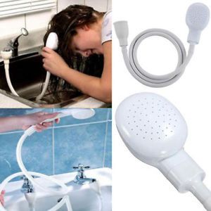 Handheld Splash Shower Tub Sink Faucet Attachment Washing Sprinkler Head Kit Pet Spray Hose Bath Accessory Set251k