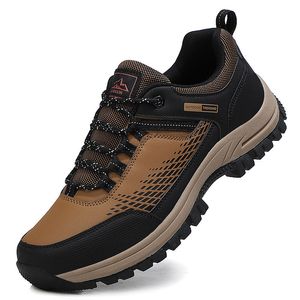 Homens tênis ao ar livre não-deslizamento masculino respirável escalada caminhadas sapatos confortáveis ​​sapatos casuais tamanho 39-46