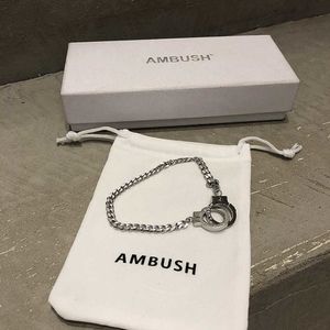 Hiphop Schmuck Geschenke Ambush Frauen Männer Handschellen Stil Armband Armreif Alyx Ambush Mode Armbänder Weiblich Männlich Q0809