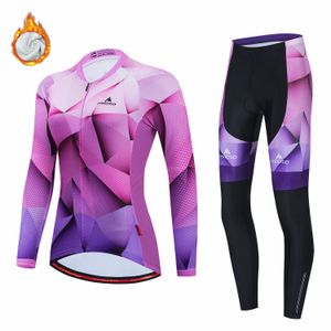 Maglia da ciclismo in pile invernale MILOTO 2024 Set Thermal Team Racing Sport Kit da bicicletta Abbigliamento da bici lungo da uomo