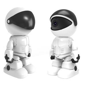 Cuerpo De Robot al por mayor-Cámaras Baby Monitor Robot Cámara Ptz P WiFi Inicio Seguridad Gadgets Auto Human Cuerpo Seguimiento de video interior Video de vigilancia Juguete