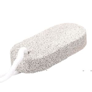new Double Sided Foots Grinding Stone Cleaning Brush Foot Skin Care Clean Tool Natural Pumice Stones Pedicure Exfoliate Tools EWA6387