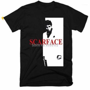 Scarface Movie Homme T-Shirts Hip Hop Odzież Tshirts 3D Print T Shirt O Neck Shirts Męskie Topy1