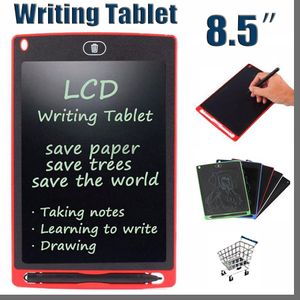 8,5 Zoll LCD Schreiben Tablet Zeichnungsbrett Blackboden Handschrift Pads Geschenk für Erwachsene Kinder papierlose Notizbilder Memos mit verbessertem Stift