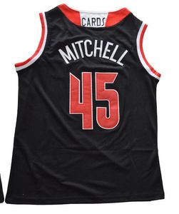 2022 Kolej Basketbol Giyer Formalar Gömlek Tops 45 Mitchell 5 Guy 1 Brunson 10 Divincenzo 15 Walker 21 Embiid 4 Smith Jr.