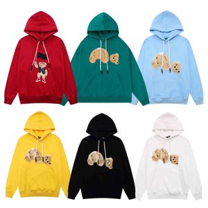 Warm Hoodie Brown Bear Mens Women Designers Pull-Over Hoodies Clothing Yellow Purple Blue Green White Black Gray Red Long Sleeve Pullover Clothes Hooded sweatshirt