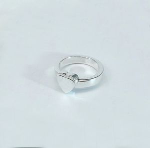 Wholesale heart ring for sale - Group buy 2022 Silver Plated Ring with heart for mens and women engagement wedding jewelry lover gift