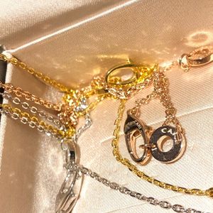 Andra halsband Bgari Divas Dream Halsband set med diamanter 18K Guldpläterad högsta räknekvalitet Halsband Luxur Designer Officiellt