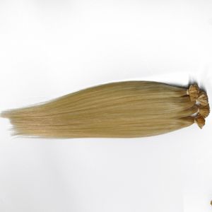 Top grau u ponta remy cabelo humano brasileiro prebonded extensões de cabelo 200 fios lote 1426 polegadas preço de fábrica por atacado