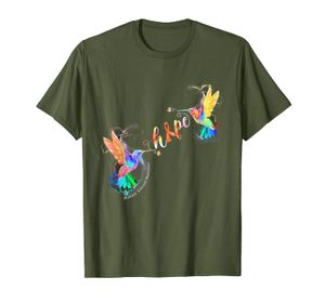 Hope Hummingbird - consciência múltipla da esclerose camiseta