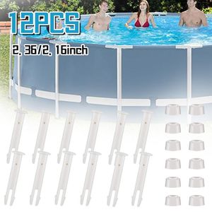 Wholesale rubber swimming pools for sale - Group buy Pool Accessories ABS Joint Pins in Cap Set Seals With Rubber Compatible For Swimming Pools Replacement Parts