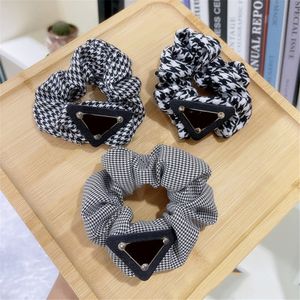 3pcs 2021 fashion Inverted triangle Korean palace hairpin headband lattice large intestine circle retro outing bundle hair girl hairclips