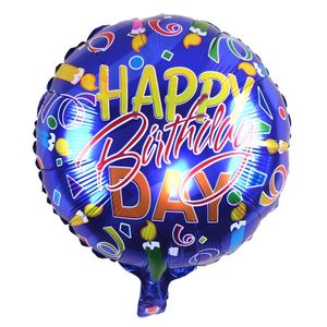 18 inch Happy Birthday Heart Air Balls Aluminum Foil Balloons Party Decorations Kids Helium Ballon Party Supplies ZA4064 350 R2