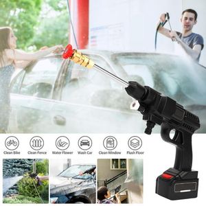 Car Washer 30Bar 12V 24V Cordless Electric High Pressure Rechargeable Washing Spray Gun Water Set With Various Nozzles