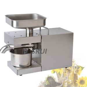 New Stainless Steel Oil Presser Machine Commercial Home Oil Extractor Expeller Pressed