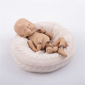 Multifunktionella nyfödda Babyfotografier Baby Posing Kuddar Nyfödda korg Prop Kudde Pad Infant Photoshoot Tillbehör 124 B3