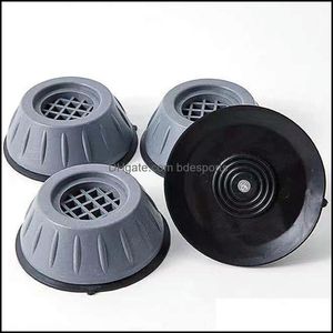 Bathroom Aessories Bath Home & Gardeth Mats 8Cm Anti-Vibration Feet Pads Washing Hine Rubber Mat Pad Dryer Refrigerator Base Fixed Non-Slip