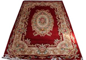 Wholesale vintage folk art resale online - Carpets Large Room Rug Machine Vintage Savonnerie Pattern Woven Home Decore Folk Art Natural