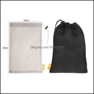 Wholesale nylon mesh bags small for sale - Group buy Storage Housekee Organization Home Gardenstorage Bags Nylon Mesh Bag Small Objects Debris Mobile Phone Portable Easy To Clean Dust Resista
