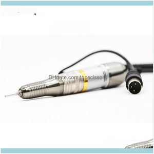 Strumenti Salon Health Beautyprofessional Electric Nail Art Drill Pen Handle Polish Grind Hine Dril Handpiece Manicure Tool Aessories Drop Del