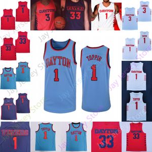 Dayton Flyers Basketball Jersey NCAA College - Amaefule, Greer III, Holmes II, Nwokeji, Swerlein, Uhl, Wilson