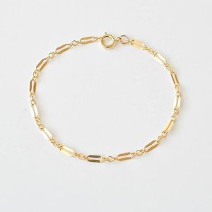 14K Gold gefülltes Kettenarmband, handgefertigte Boho-Charm-Armbänder, Vintage-Fußkettchen für Brautjungfern-Geschenk, Frauen-Schmuck