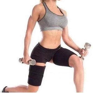 Kvinnors Shapers Sports Bastu Korsett Lår Trimmer Bälte Svett Slimming Modellering Strap Viktminskning Legging Wrap 2021