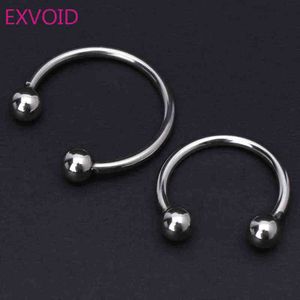 Nxy Cockrings Exvoid Three Sizes Cock Glans Rings Penis Ring Delay Ejaculation Foreskin Correction Sleeve Metal 1206