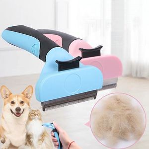 Comb For Cats Pet Hair Removal Comb Dog Short Medium Brush Handle Beauty Accessories Grooming Tool