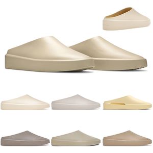 2022 Topps￤ljning California Slip-On Big Size 12 Slipper f￶r herrkvinnor Mandelcementkr￤m havre Betong Luxurys Designer Sandaler Trainers Sneakers