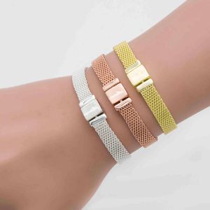 Reflections Bracelet New Charm Bead Chain Fashion Wide Quality Women Bracelet 3 Color Width Watch Belt Poison Link Chain