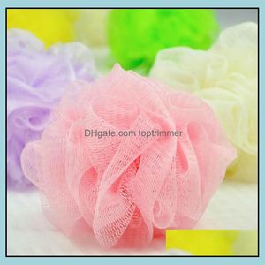 Tools Health & Beauty10G Loofah Bath Ball Mesh Sponge Milk Shower Aessories Soft Body Cleaning Brush Drop Delivery 2021 0Ox68