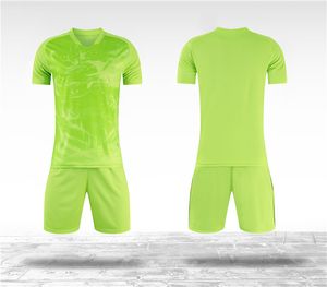 DIY Custom Blank Football Uniforms Kit Herrenbekleidung, Herren Trainingsanzüge Set Free Design Soccer Team Shirt Dry Atmungsaktive Herren-Fußballtrikots 8007