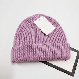 Inverno Primavera Chapéus de Natal para homem Mulheres Esporte Forma Forma Gorros Chapéus Chapéus Chapéus de Algodão Gorros Lã Chapéu Quente Tampa de Malha 4Cores Dupla Espessamento 10P'C