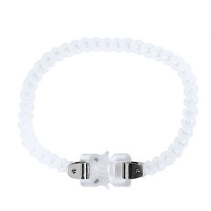 Alyx Chain Link Bracelets Men Women Alyx 9sm Bracelet Classic Rubber Connecting Made in Austria Q0717