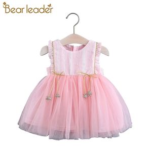 Baby Girls Casual Dresses Summer Fashion Wedding Party Kostiumy Maluch Sleevless Odzieżowy Niemowląt Cute Garnitury 210429