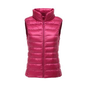 Winter Down Down Feminino Autumn e Light Jacket Size Grande colete