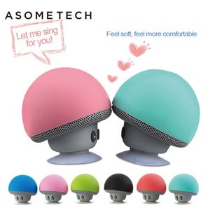 Cieczak Mini Grzyb Portable Bezprzewodowy Głośnik Bluetooth Cute Wodoodporne Głośniki Stereo Odtwarzacz Muzyczny dla Xiaomi iPhone Samsung Smartphone Android Smartphone