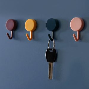Hooks & Rails 10PCS Creative Self-Adhesive Key Holder Wall For Hanging Small Things, Mounted Decorative Home, Damage Free